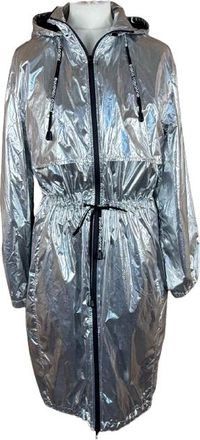 Paco Rabanne Silver Raincoat Size S