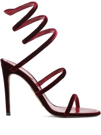 Rene Caovilla leather sandals - Red