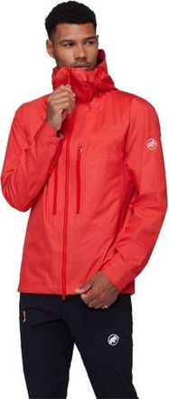 Mammut Taiss Light Hs Hooded Jacket - Mens in Mammut Red at Nordstrom, Size X-Large
