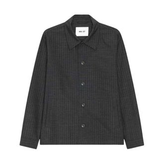Nn.07 Zander Shirt - - Shirts - Uomo - Grigio - M