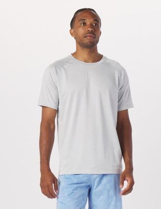 Glyder Motivator Raglan Tee in Ash Grey at Nordstrom, Size Xx-Large
