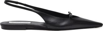 Victoria Beckham Ballerina - Dames - Ballerinas - Zwart - 40 EU - Leer - Schoenen