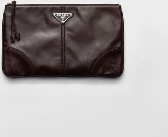 Prada Leather pouch