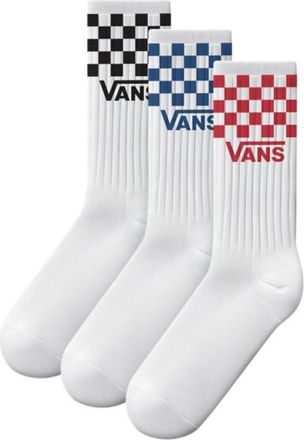 Vans Classic Check Crew Multifunktionssocken - Unisex | weiß/grau