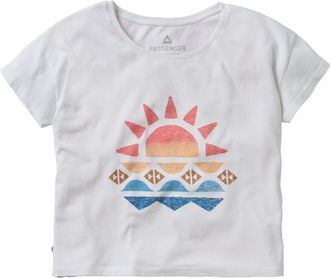 Passenger Sunray Recycled Cotton T-Shirt T-Shirt f&uuml;r Damen | grau