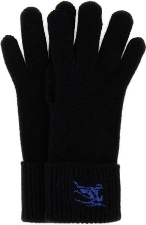Burberry Cashmere Blend Handschoenen - unisex - Handschoenen - Zwart - M/L - Kasjmier - Accessoires