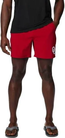 Columbia Mens Columbia Crimson Oklahoma Sooners PFG Terminal Roamer Omni-Shade Stretch Shorts at Nordstrom, Size Xx-Large