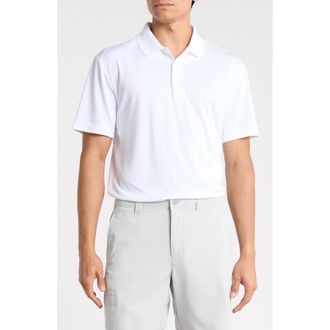 PGA TOUR Short Sleeve Solid Golf Polo in Bright White at Nordstrom Rack, Size Xx-Large