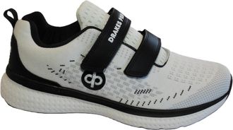 Generic Drakes Pride R-V Mens Lawn Bowling Trainers in White & Black. (White & Black., UK Footwear Size System, Adult, Men, Numeric, Wide, 7)