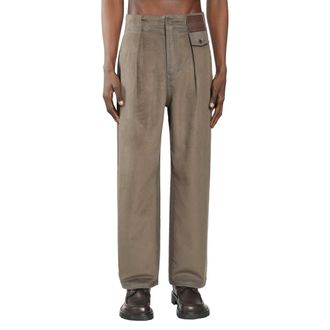 Loewe Trousers in Moleskin