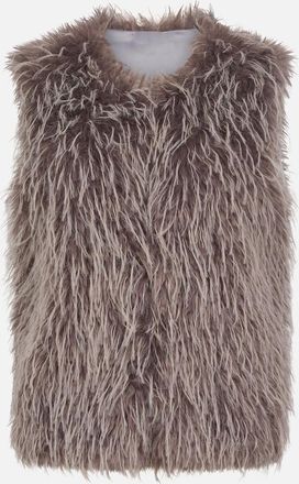 Nooki Design Womens Scandi Gilet In Grey - Size: 14