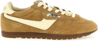Autry Brown Windspin Low Sneakers