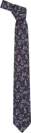 Lardini Crc 7 Tie - Heren - Stropdassen - Blauw - ONE Size - Accessoires