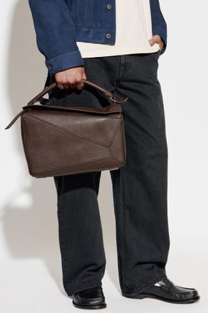 Loewe Puzzle Large Bag, Mens, Brown