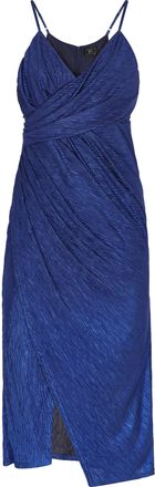 Faina Jurk Dames blauw