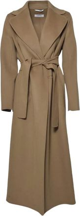 Max Mara Wikkeljas met ceintuur - Bruin
