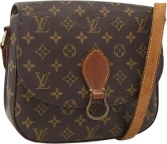 Louis Vuitton Pre-owned Cross Body Bags, female, Brown, Size: ONE SIZE Pre-owned Vintage Monogram Shoulder Bag