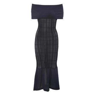 Our Legacy Kleedjes, Dames, Blauw, M, Katoen, Cover Dress