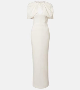 Rebecca Vallance Sposa - Abito lungo Cameron in cr&ecirc;pe