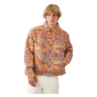 Antik Batik Heren, Jassen, Veelkleurig, Maat: S Katoen