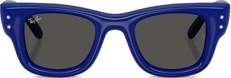 Ray-Ban x A$AP Rocky Wayfarer Puffer Crystal Edition zonnebril - Blauw
