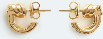 Bottega Veneta Orecchini Knot - Oro - Donna - U
