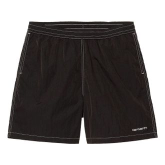 Carhartt Work in Progress Canby Swim Trunks Black White I034570-0D2-XX