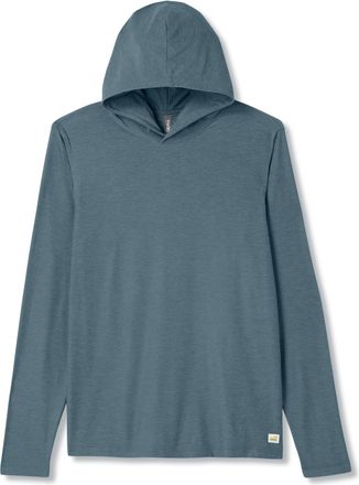 Vuori Clothing Strato Tech Hoodie | Blue Sea Heather | XS, Size Extra Small