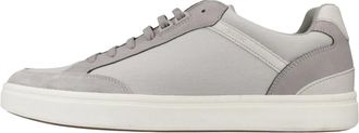Geox Baltmoore Sneakers - Heren - Sneakers - Grijs - 43 EU - Leer - Schoenen