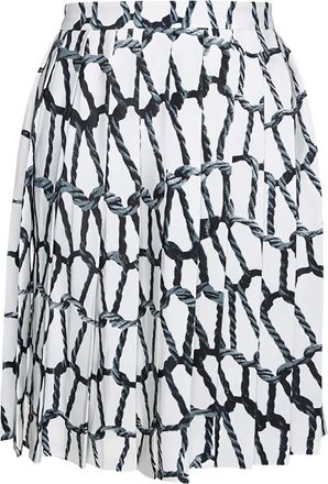 Joseph rope pleated mini skirt - Black