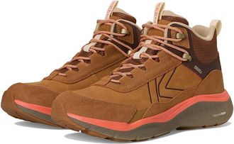 Keen Leiki Waterproof Leather Hiking Boots Womens Hiking Boots Chipmunk/Bison : 10.5 B - Medium