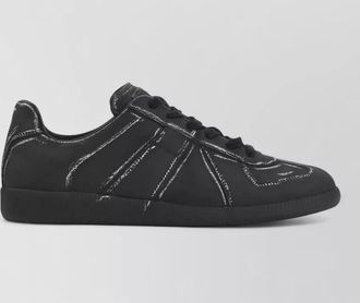 Maison Margiela leather low-top sneakers