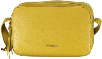 Coccinelle Verstelbare Schoudertas - Dames - Schoudertassen - Groen - ONE Size - Leer - Tassen