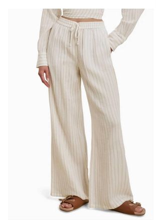 Favorite Daughter Womens Slip It On Pant In Soft Taupe