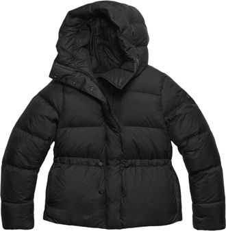 Canada Goose Down-Filled Puffer Jacket with High Collar and Adjustable Cinched Waist
