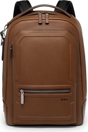 Tumi Harrison Bradner Backpack in Cognac Bombe at Nordstrom