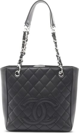 Chanel 2008-2009 quilted tote bag - Black
