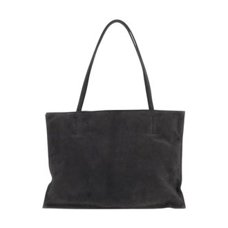 Maeden Tassen, Dames, Bruin, ONE Size, Leer, Suede Shoulder Bag