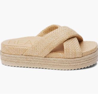 Matisse Footwear Womens Hali Platform Sandal In Natural