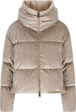 Herno Jack met pailletten - Beige