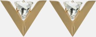 Valentino Je Les V crystal-embellished earrings