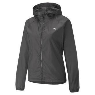 OEM Chaqueta Con Capucha Puma Favorite Woven Para Mujer, Color Negro, 52168301, Talla Xs