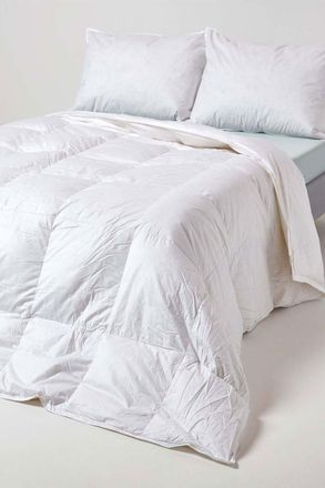 Homescapes Luxury White Duck Down 13.5 Tog Winter Duvet | Size: Super King