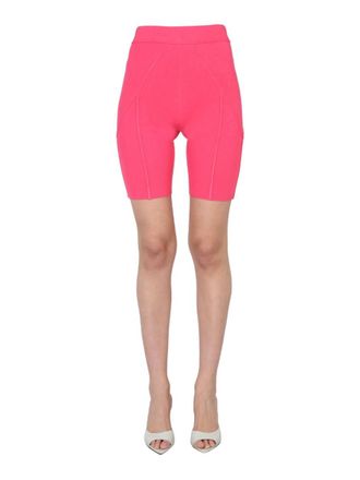 Helmut Lang Fuchsia Solid Shorts