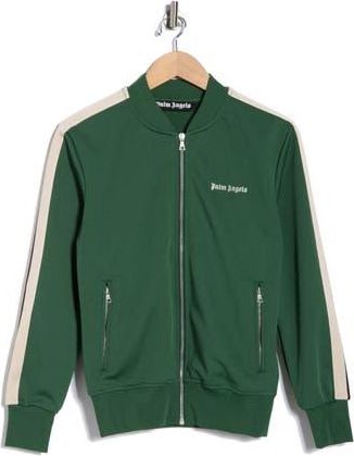 Palm Angels Classic Logo Track Jacket in Green/white at Nordstrom Rack, Size Xx-Small
