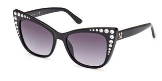Guess GM00000 01B Womens Sunglasses Black Size 54