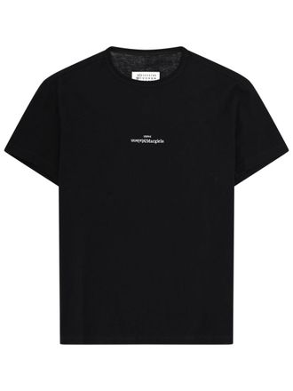 Maison Margiela Neutrals Boxy Crewneck Cotton T-Shirt