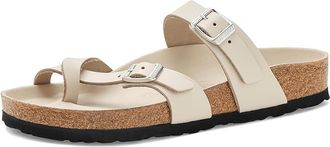 Birkenstock Mayari - Dressy Leather Womens Dress Sandals Amalfi Oyster : EU 41 (US Womens 10-10.5) Regular