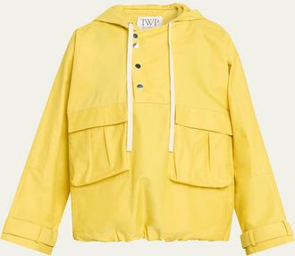 TWP Rain Check Hoodie in Water-Repellent Twill