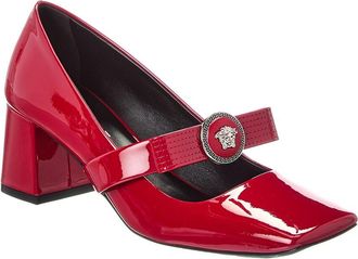 Versace Ribbon Patent Pump